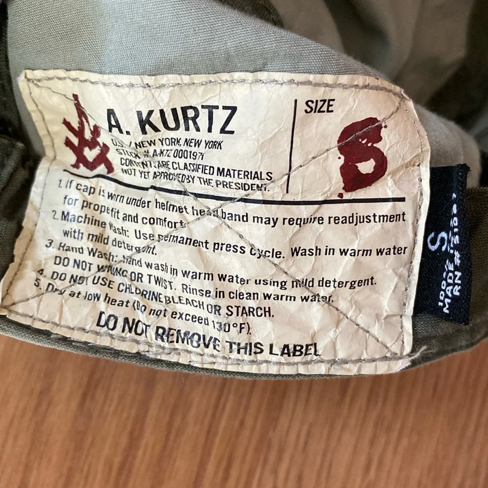 ❤️ KURTZ Authentic Unisex Hat